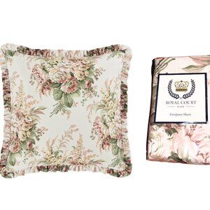 Royal Court Euro Sham Estelle Court 26 in. x 26 in.